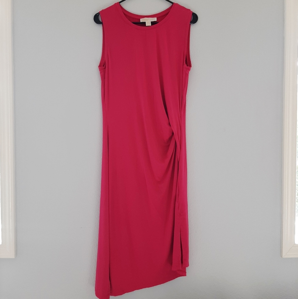 Michael Kors pink maxi dress - sz L
